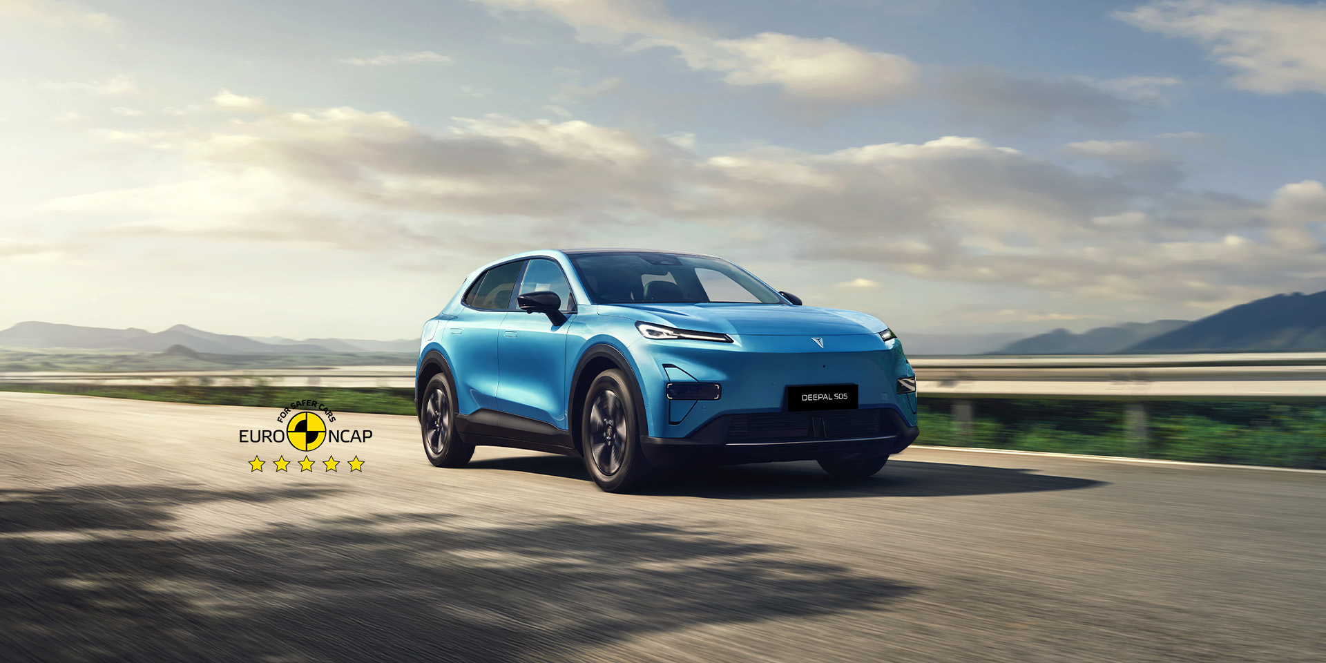  Foto: Changan Deepal S05 i blåfargen Andromeda Blue